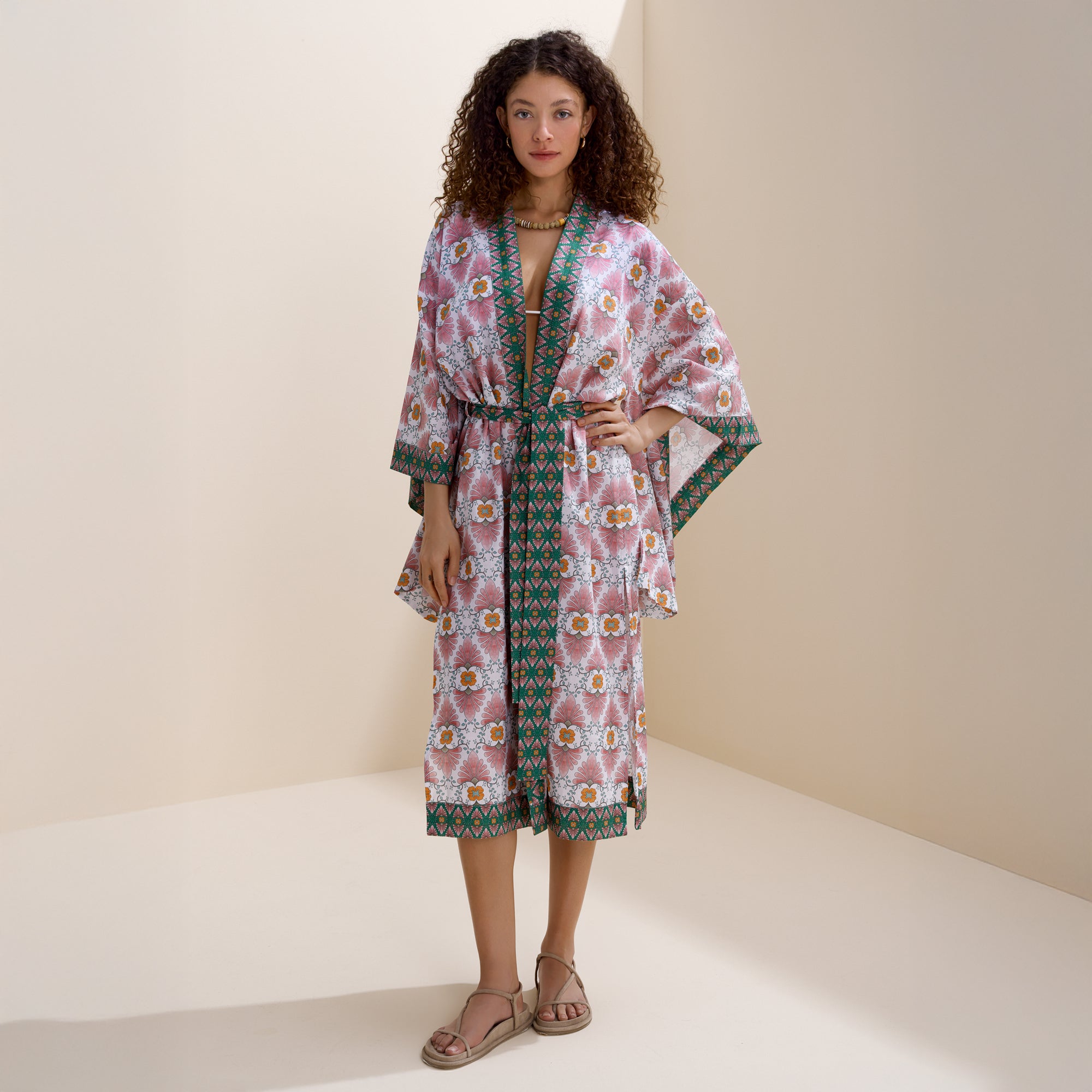 Tangier Pembe Kaftan