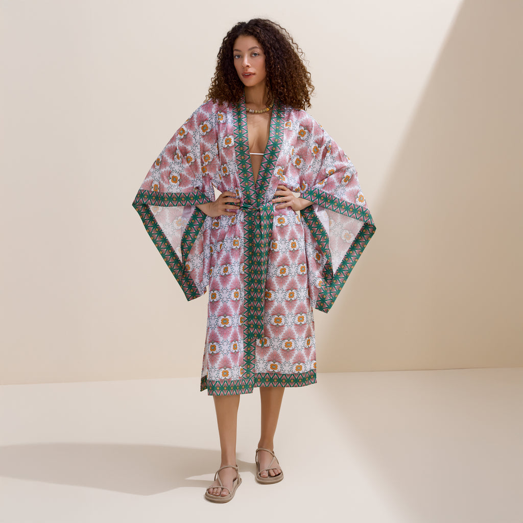 Tangier Pembe Kaftan