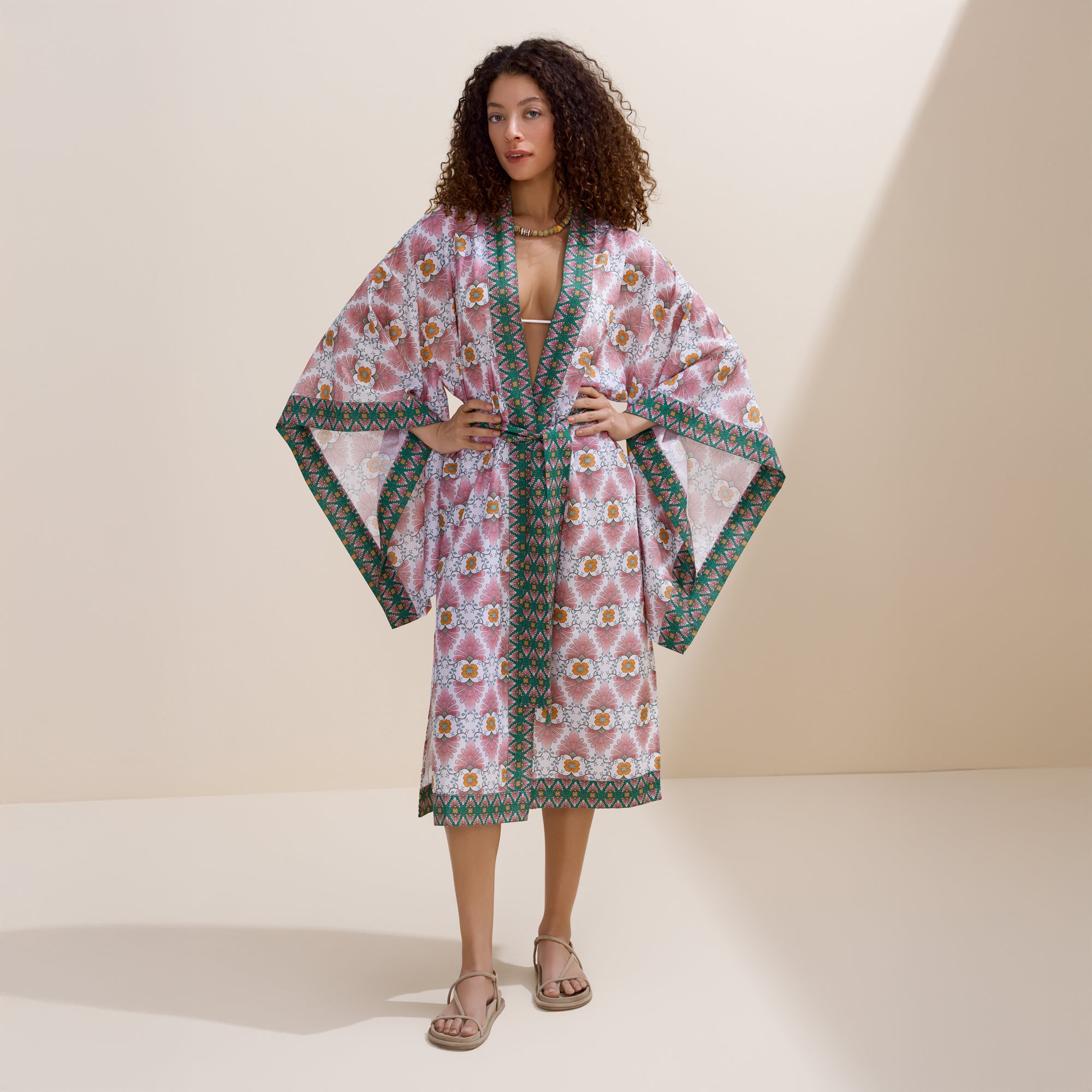Tangier Pembe Kaftan