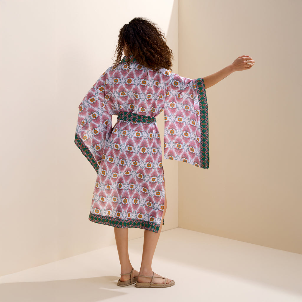 Tangier Pembe Kaftan