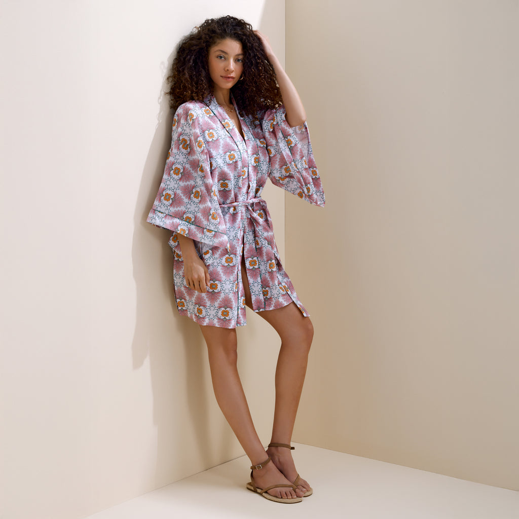 Tangier Pembe Kimono