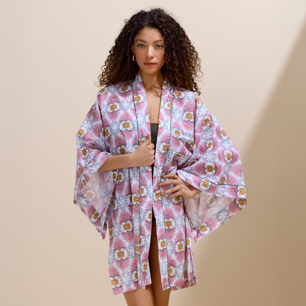 Tangier Pembe Kimono