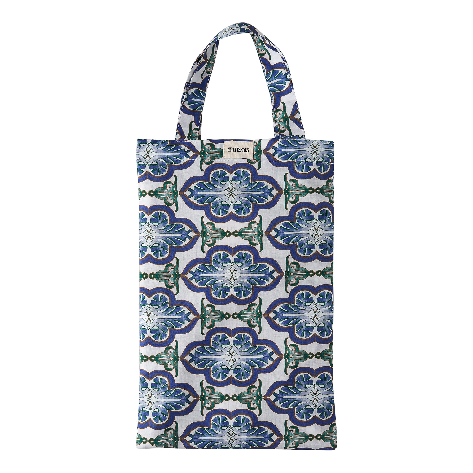 Topkapı Mini Desen Uzun Gömlek Elbise