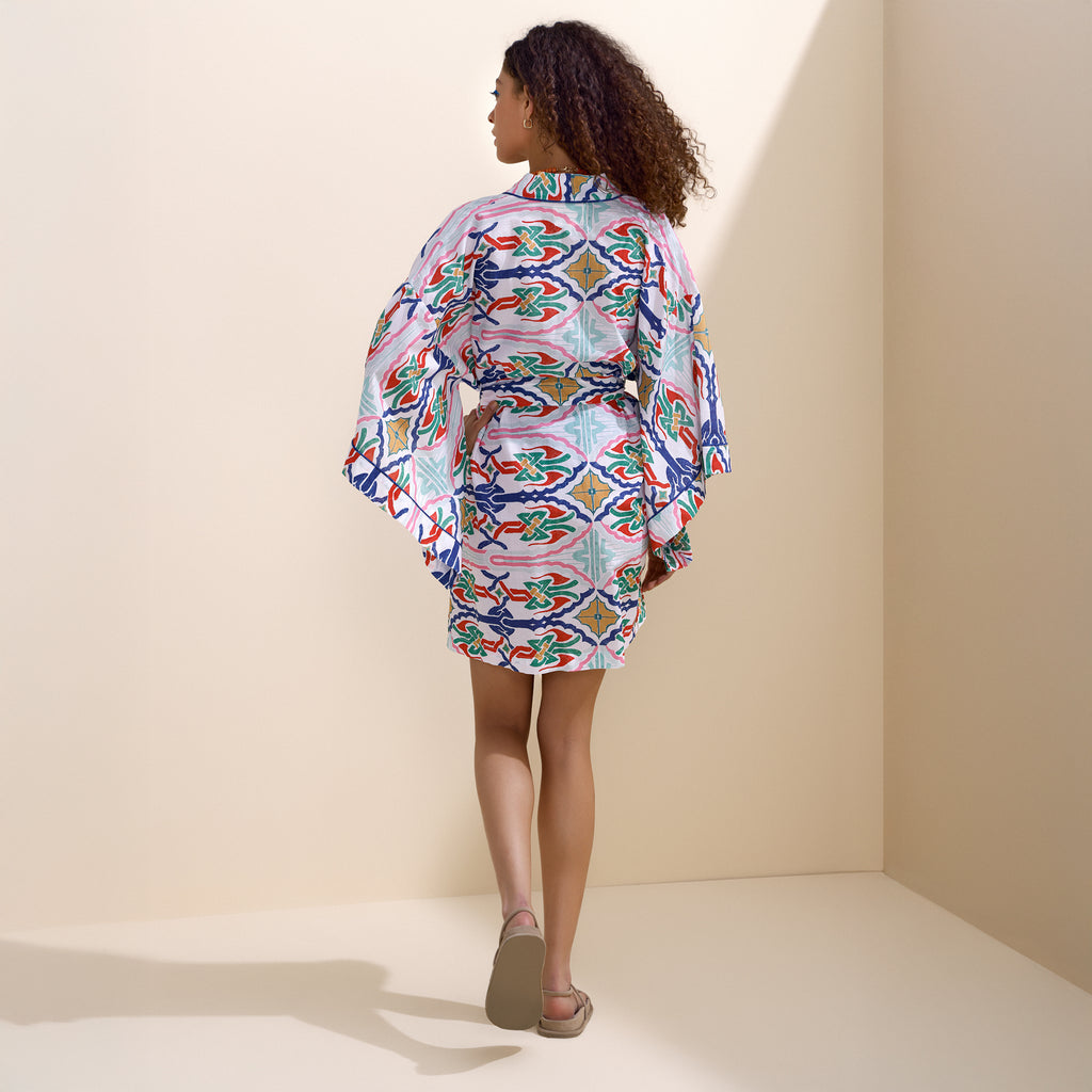 Harem Mavi Kimono