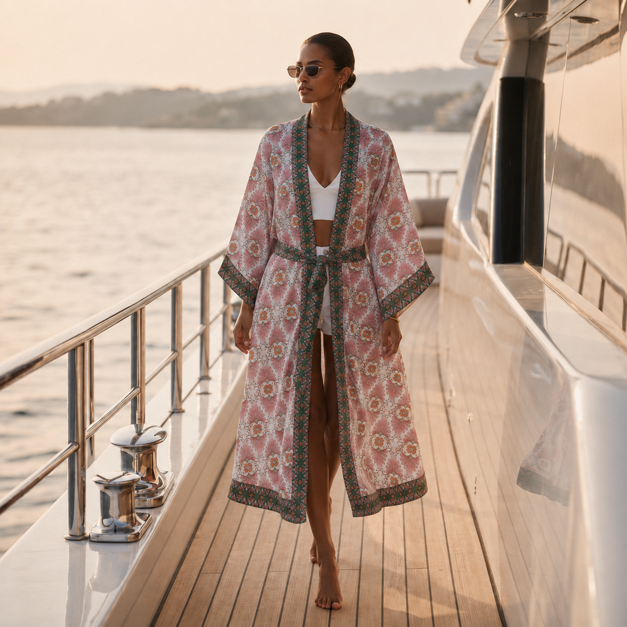 Tangier Pembe Kaftan