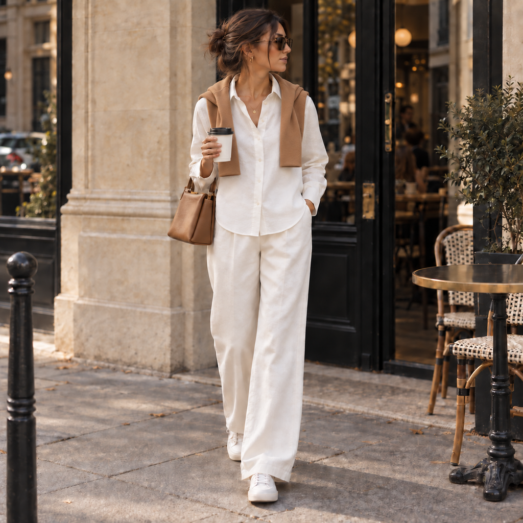 Long Sleeve Linen Shirt